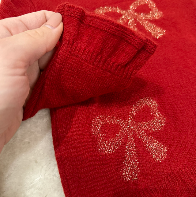 DrKid - maglioncino rosso misto lana