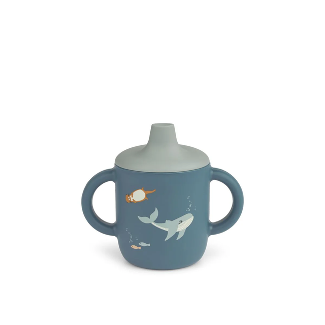 Liewood - neil sippy cup artic Sea