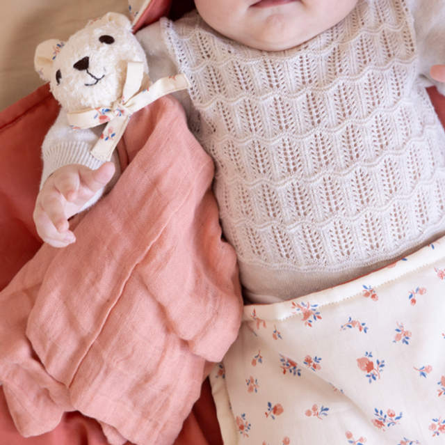 Cam Cam - doudou bear sorbet