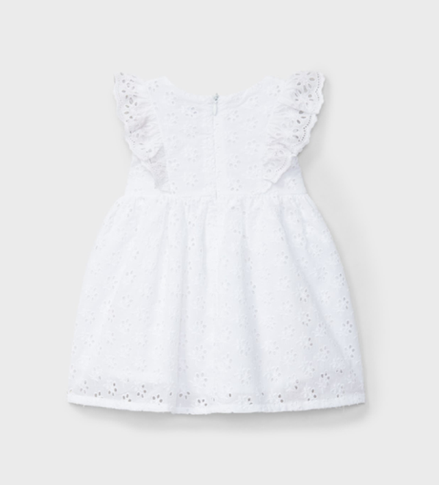 Drkid - vestito bianco San Gallo