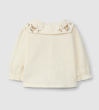 Snug - blusa colletto fiori