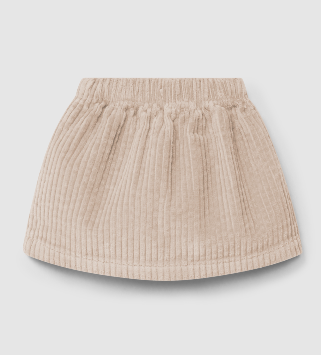 Snug - gonna velluto cipria