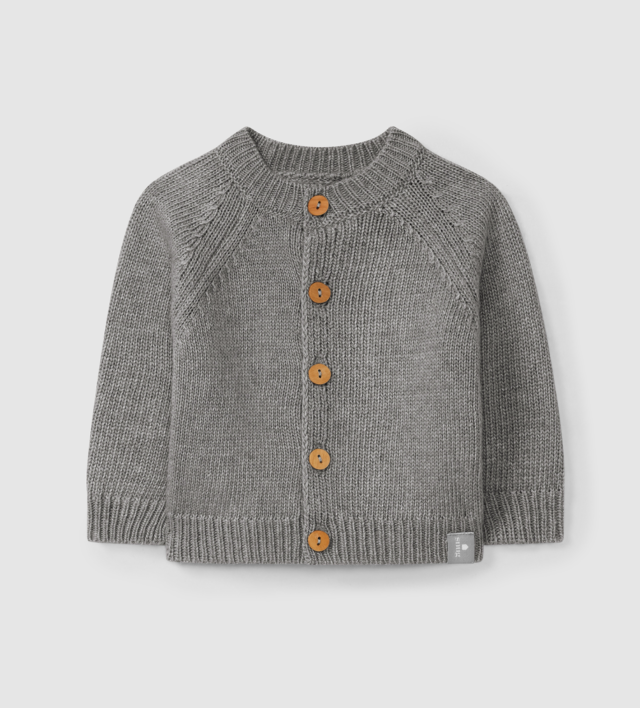 Snug - cardigan Grigio misto Lana