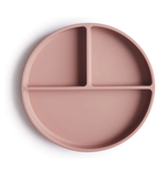 Mushie - Piatto con scomparti e ventosa