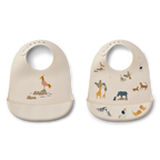 Liewood - Tilda printed bib safari 2pm