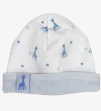 3,7kg - Berretto nascita cotone e ciniglia