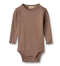 Wheat - body toffee brown cotone e modal