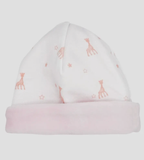 3,7kg - Berretto nascita cotone e ciniglia