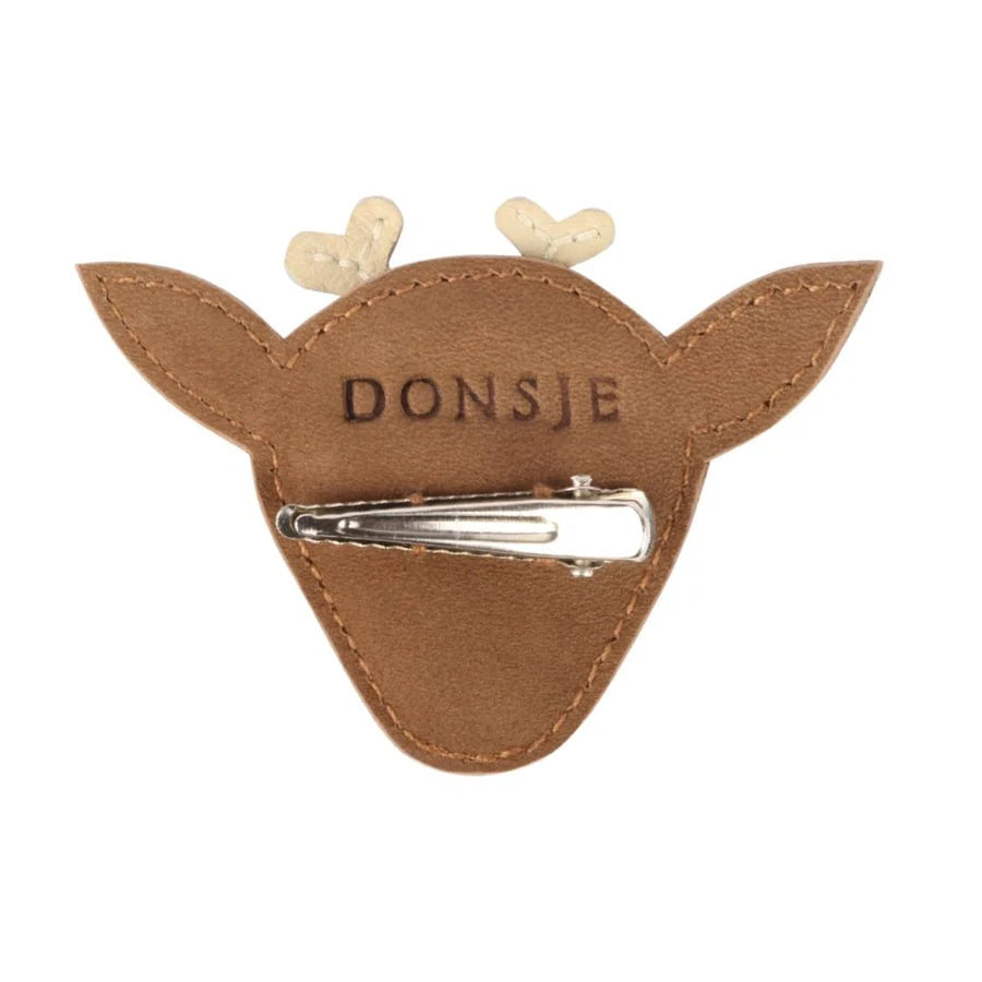 Donsje - Josy Special Hairclip Stag Hazelnut