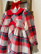 Deolinda - abito rosso tartan